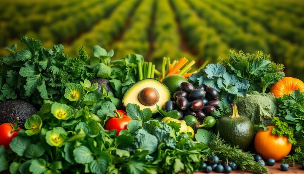 green foods for rainbow nutrition